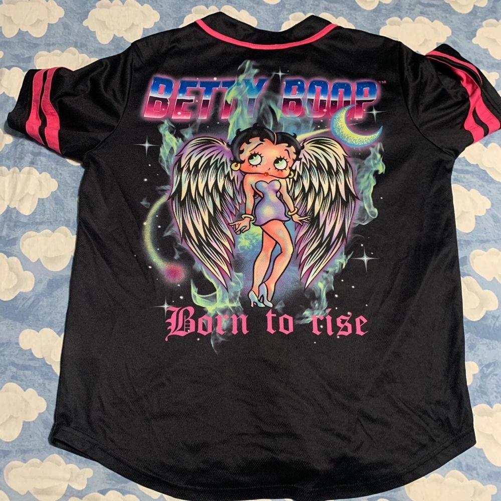 Kids Black and Pink Graphic Tee